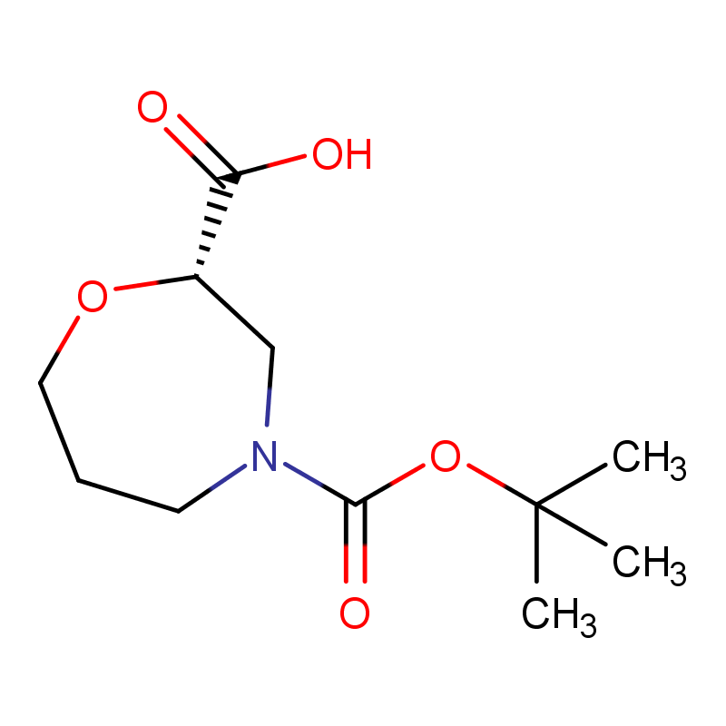 (S)-4-(叔丁氧基羰基)-1,4-氧氮杂环庚烷-2-羧酸